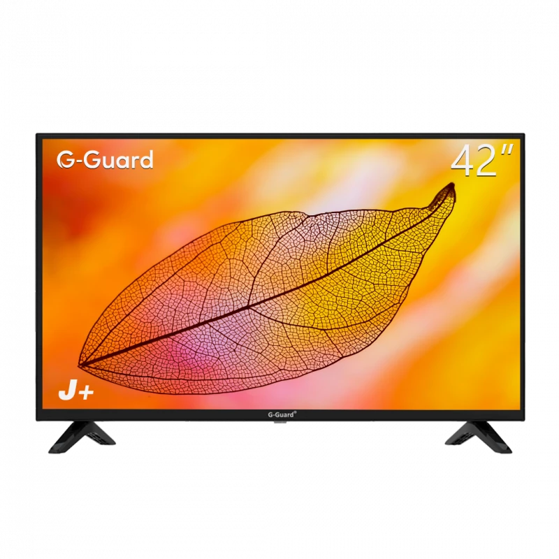 تلفزيون جي-جارد جي جي-42" جيه+ ال اي دي 42 بوصة 1080 بكسل اتش دي اتش دي ام اي منافذ يو اس بي حامل حائط - جي-جارد